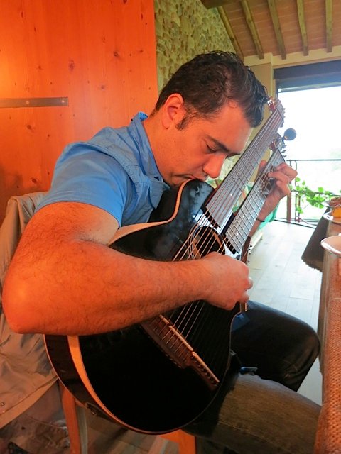 10.François Sciortino harp guitar