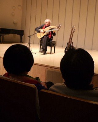 John Doan Xian China with audience watching during concert
