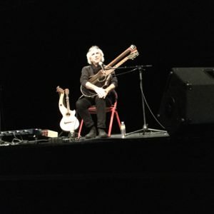 on the stage